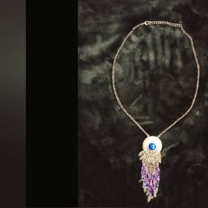 Silver plated necklace